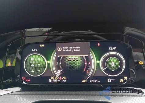 2022 Volkswagen Golf Gti 2.0T Autobahn z USA, uszkodzony, nr VIN WVW587CD4NW121415